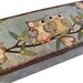 On SALE Today Only--Recipe--Trinket--Photo--Storage Box---Decoupaged -Will Hold 2 Rows of 3x5 Recipe Cards-One of a Kind---READY To SHIP