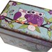 Keepsake Trinket  Box  MADE To ORDER  Decoupaged Sheep - Owl Box and Other Fun Designs  LARGE and Crafted by Hand