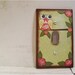Decoupaged Light Switch Plate Cover - Owl - For Childs Room -MADE TO ORDER----Please See Listing for Details