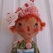 Primitive Raggedy Ann, days of the week ..Tuesday, reserved