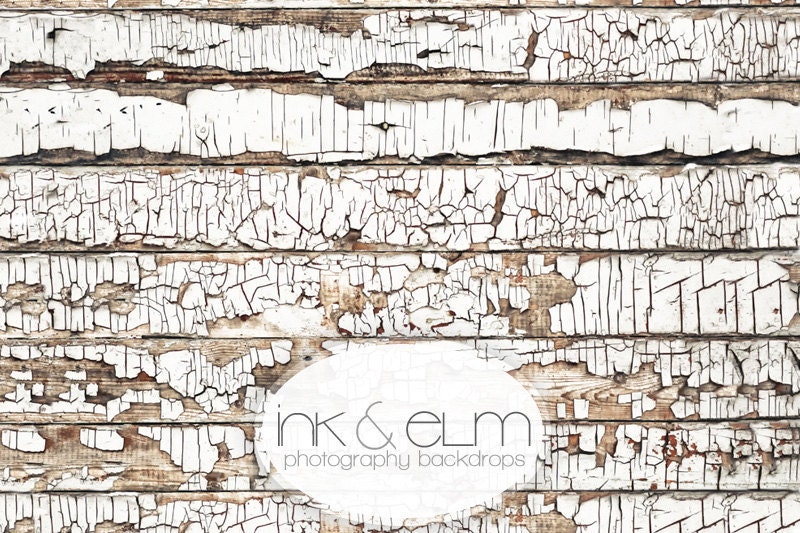 Vinyl Photography Backdrop 4ft x 3ft, Photography Backdrop / Floordrop Distressed Wood, Vintage wood floor photo background, "Flakey Cakie"