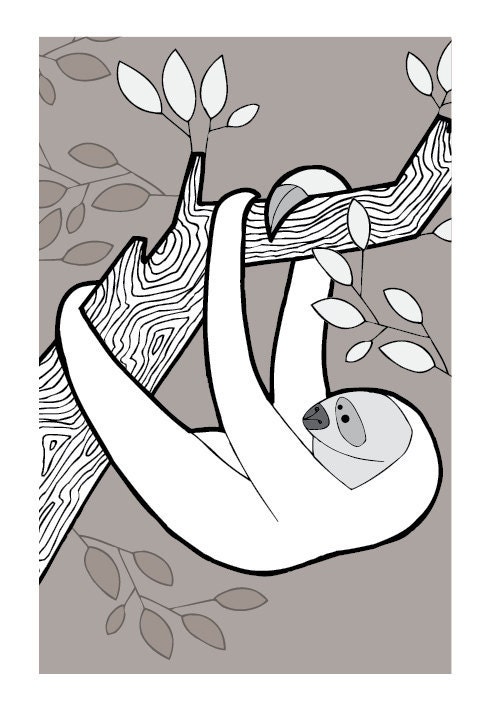 The Sloth, Note card