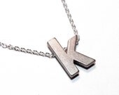 Tiny Initial Necklace