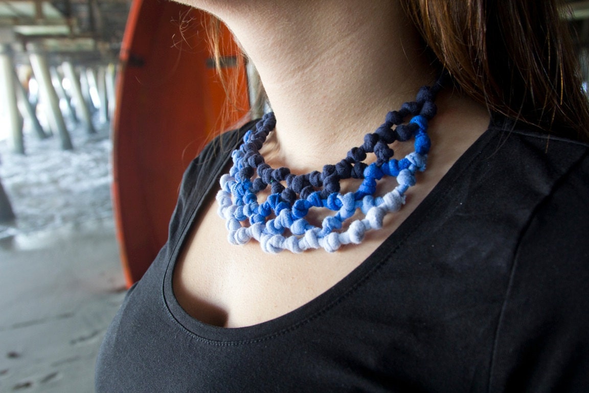 Custom TeePearls Lace necklace