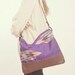 NOMAD Collection - The Parker Bag - Leather & Kimono Purse - Tribal Arrow