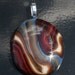 PASSIONATE For POTMELTS---Pot Melt Fused Glass Pendant -- Art Glass By YM