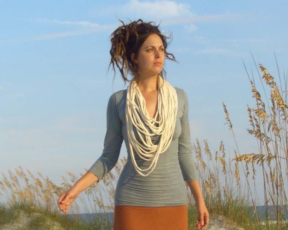 GREAT GIFT - Squid Scarf (organic hemp/cotton blend)