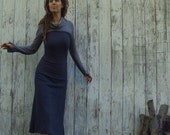 Fleece Love Me 2 Times Below Knee Skirt (organic hemp/cotton fleece)
