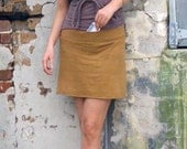 Secret Pocket Mini Skirt (hemp/organic cotton knit)