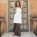 Organic Clothing - Short Super Cowl Dress (locally milled organic tissue cotton)