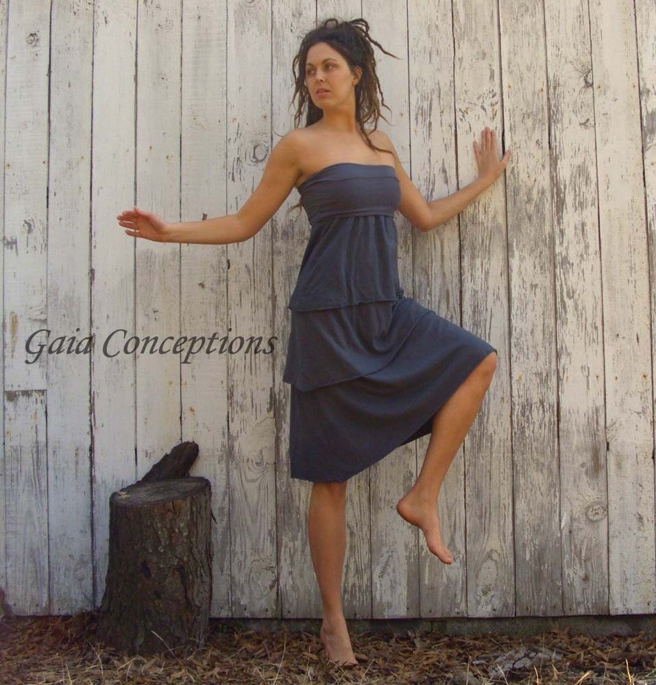 Love me 2 times Fountain Dress (hemp\/organic cotton)