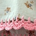 pillowcase with crochet trim - Tweedy Rose