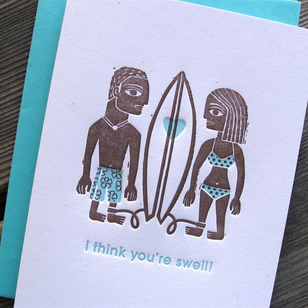 I Think You're Swell Card