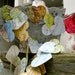 SALE - Vintage Maps Paper Garland with Hearts, 9 FEET LONG