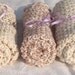 Earthtones Hand Knitted Dishcloths - Set of 3