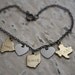 Oh the Places You'll Go Bracelet, State Charm, Travel, Long Distance, Graduation Gift