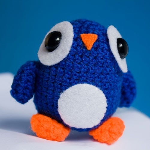 Amigurumi Blue Penguin