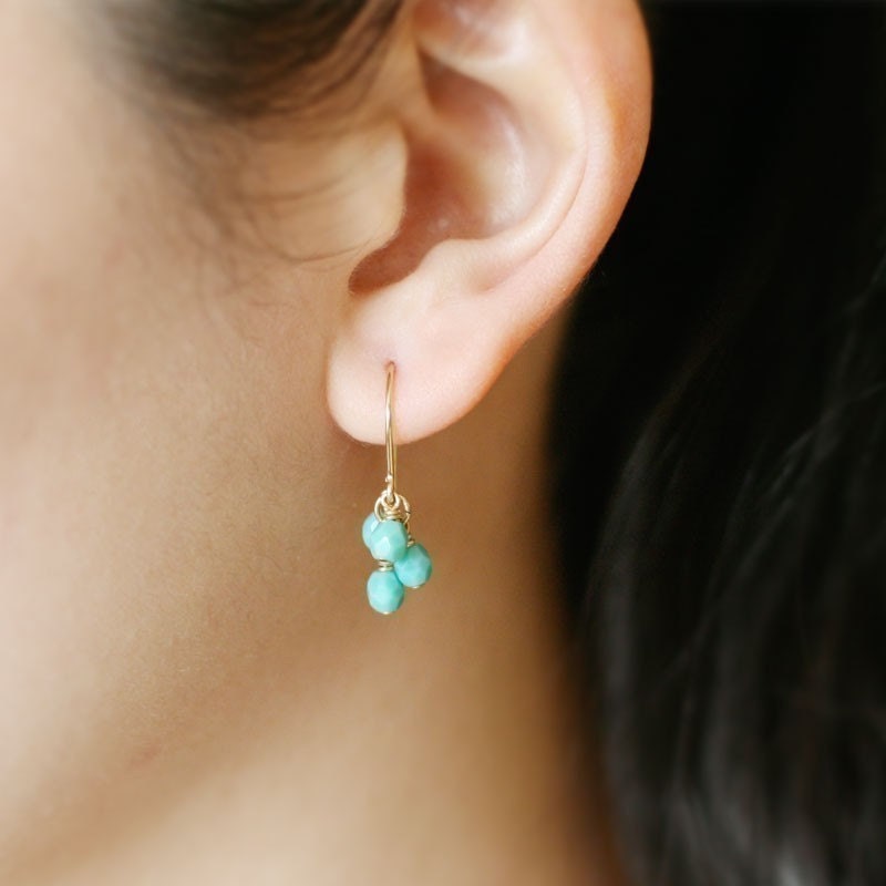 lucky in turquoise