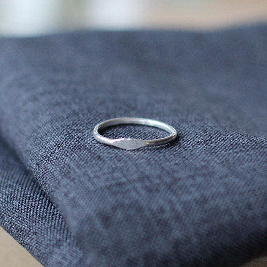 kismet - fine silver ring by elephantine