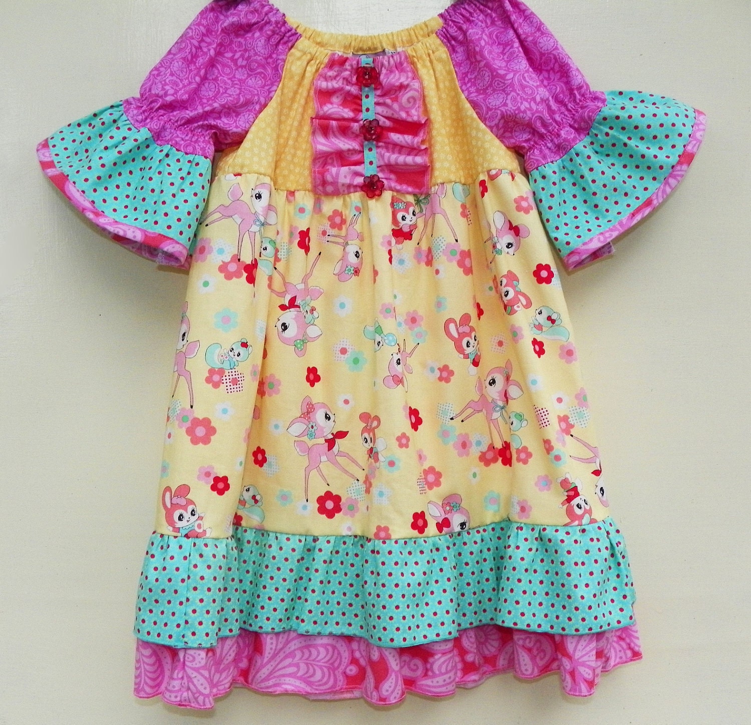 Last One--Rainbow Bright Dress