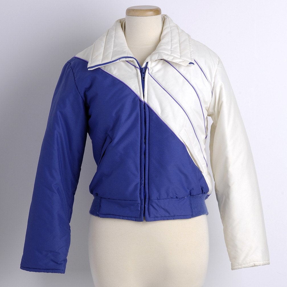 Vintage 1980s PURPLE Ski Jacket M/L