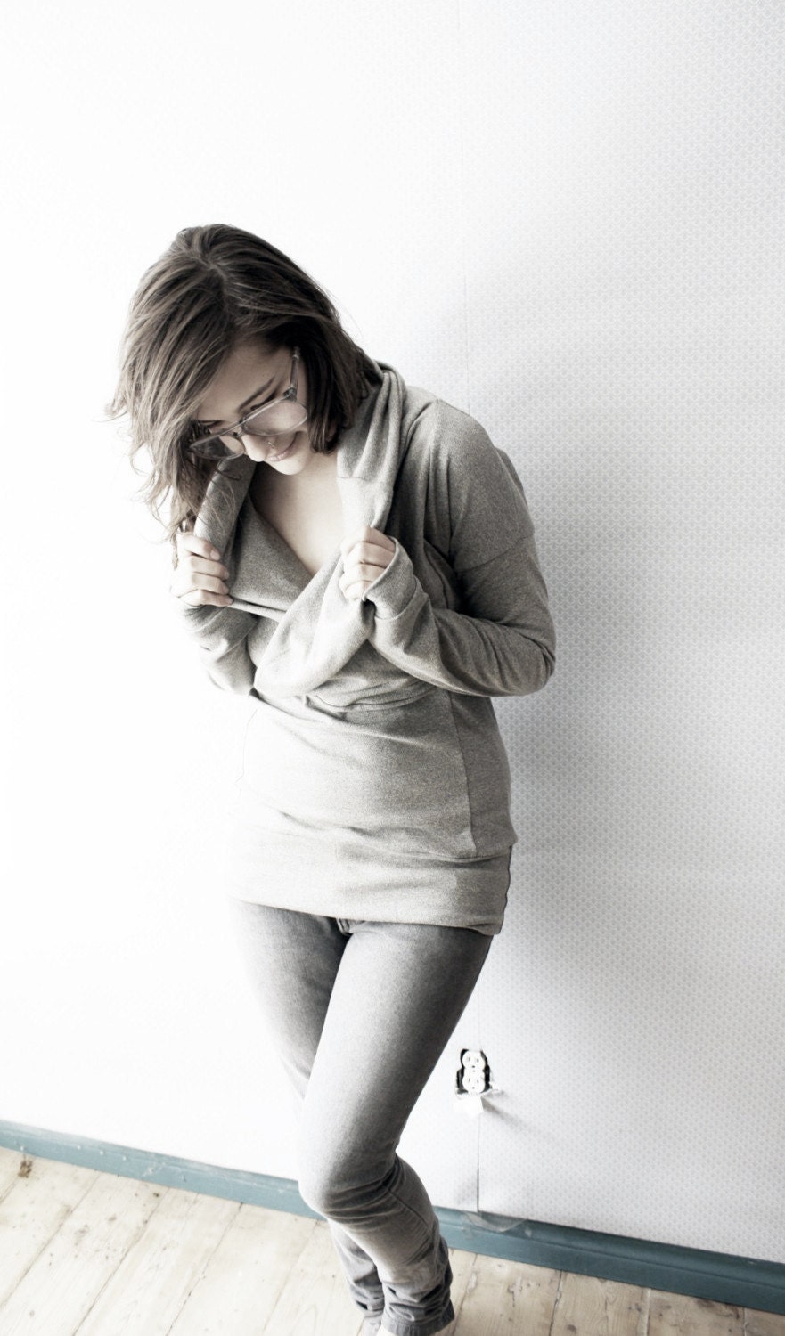 Made To Order // Bamboo Cowl Top / by Replicca / size Small to Xtra Large / your choice of colour