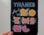 Thanks for Nothing postcard