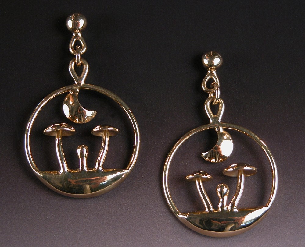 Earrings in 18 karat Gold OCTOBER NIGHT