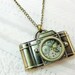 Camera Necklace - Steampunk Camera - Jewelry by BirdzNbeez