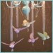 Handmade Hanging Bird- Baby Mobile- Nursery Mobile