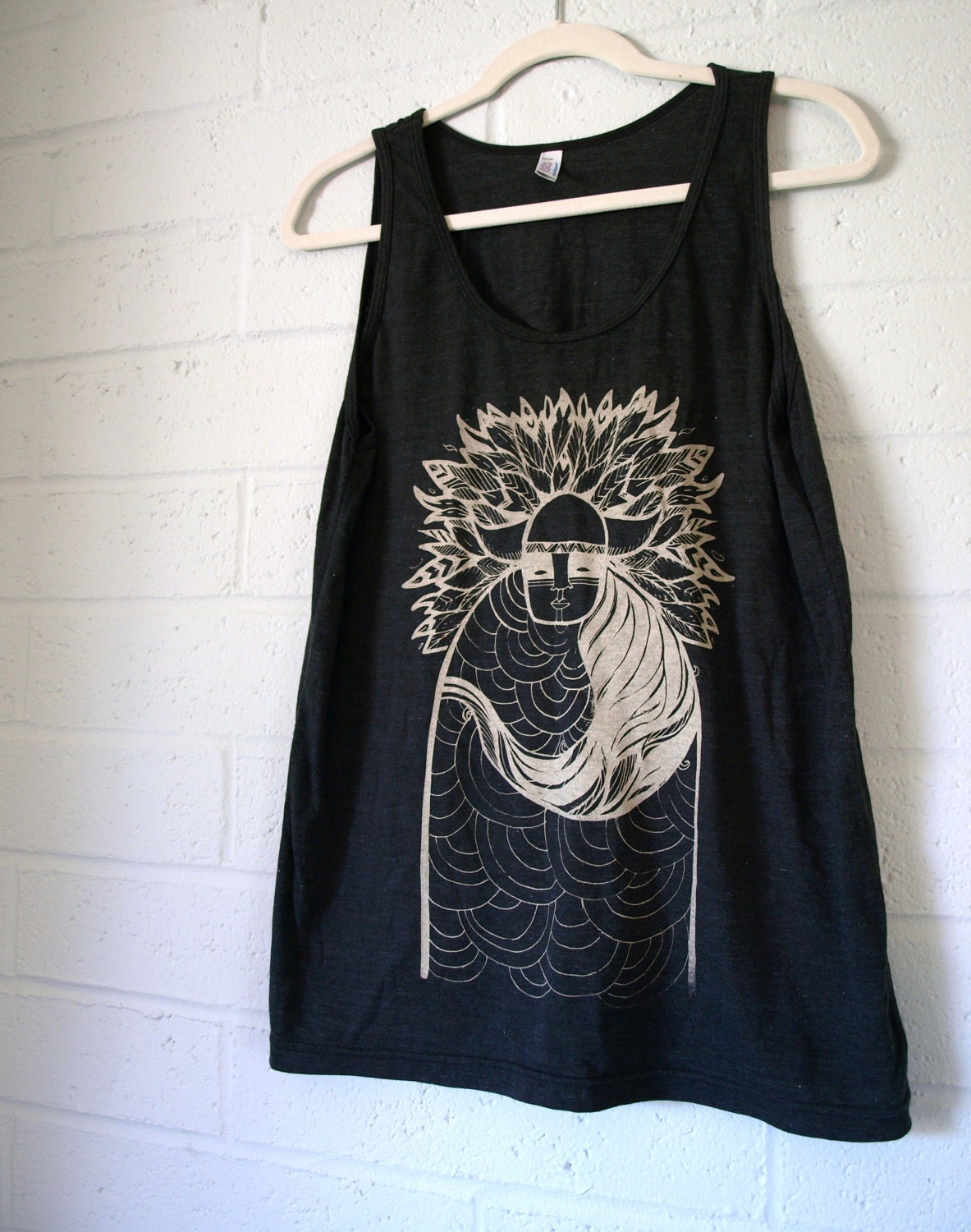 Warrior- Unisex-Large -Triblend -Tank Top