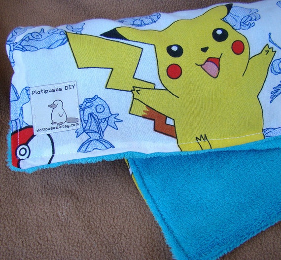 Pokemon Blanket. by Platipuses on Etsy