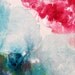 Abstract ACEO Original Painting - Flower Symphony
