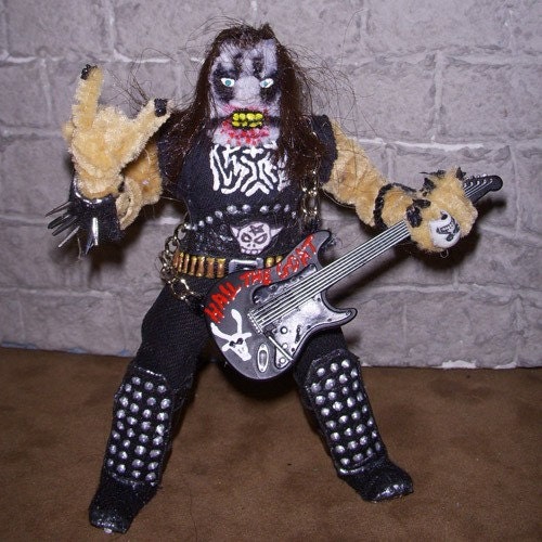 Blackest Metaller EVAR Figure with Guitar