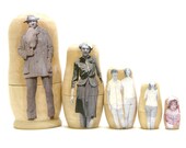 Custom Nesting Dolls, set of 5
