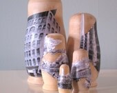 FORT POINT CHANNEL, BOSTON, architectural nesting dolls, limited edition