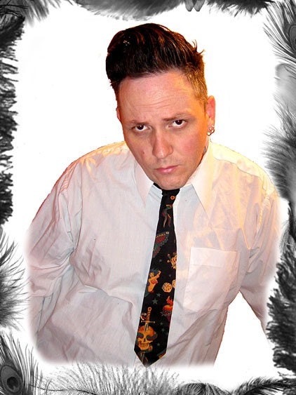 Tattoo Print Tie, Rockabilly, Psychobilly Style, Biker, 3 Styles