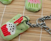 Cupcake HUSH PUPPY Dog Tag Covers