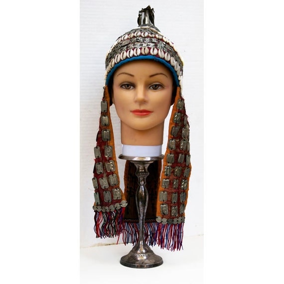 Turkman Tribal Hat: Long Flaps, Afghanistan, TurkHat1