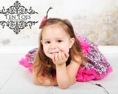 Sale ...........Ready to ship Cheetah Print  Pettiskirt sz 1to 3 yrs old