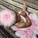 Sale........Ready to ship Lt Pink and White Pettiskirt sz Premie to 12 mons old only