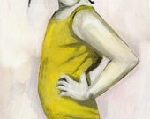 Yellow Beach Girl