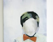 Boy in the Orange Bowtie canvas print