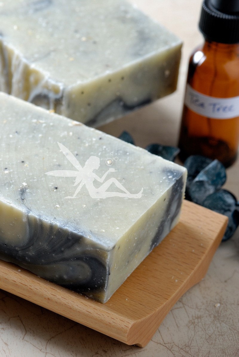 Tea Tree Eucalyptus Natural Handmade Soap vegan Nekkid