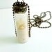 Sand and Shells Necklace, Soldered Vial Pendant, Seashells and Sand Zen Necklace, The Beach Necklace, Soothing Beach Charm