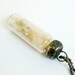 Sand and Shells Necklace, Soldered Vial Pendant, Seashells and Sand Zen Necklace, The Beach Necklace, Soothing Beach Charm