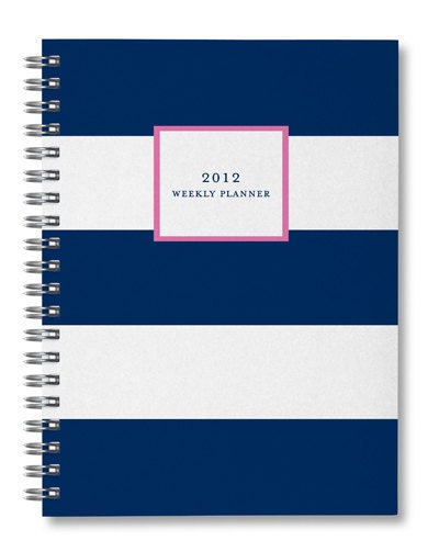 2012 Stripe Weekly Planner
