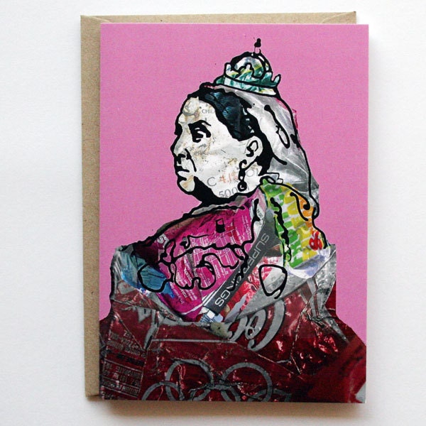 We Are Not Amused - Queen Victoria Greeting card
