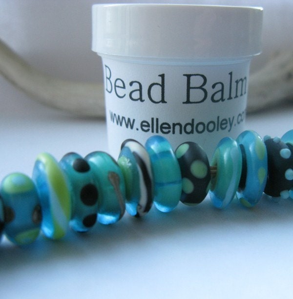 Pre Orders for Bead Balm Lustrous Glow for Etched Lampwork Beads by Ellen Dooley