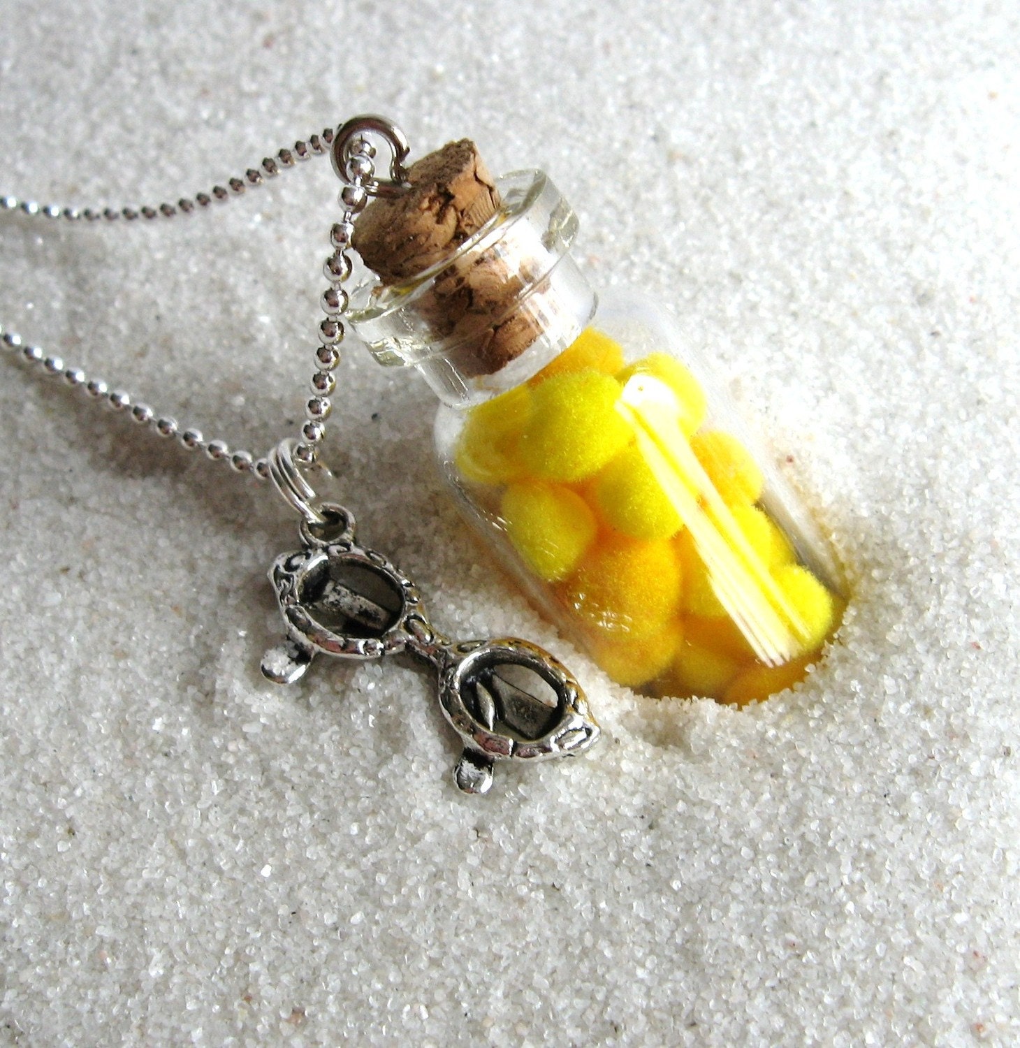 Sunshine in a Bottle necklace